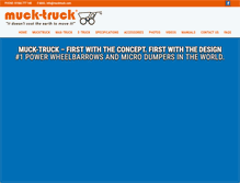 Tablet Screenshot of mucktruck.co.uk