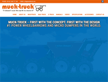 Tablet Screenshot of mucktruck.com